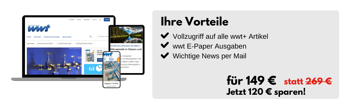 Ihre Vorteile: Vollzugriff auf alle wwt+ Artikel, wwt als E-Paper Ausgaben, Wichtige News per Mail für 149 € statt 269 €. Jetzt 120 € sparen!